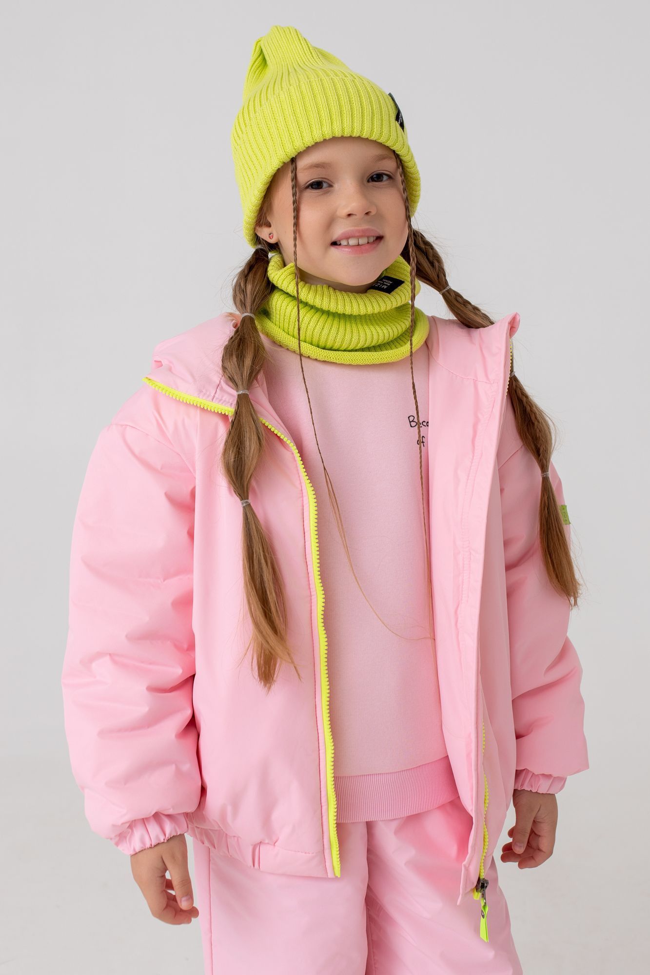 Куртка (128 светло-розовый)