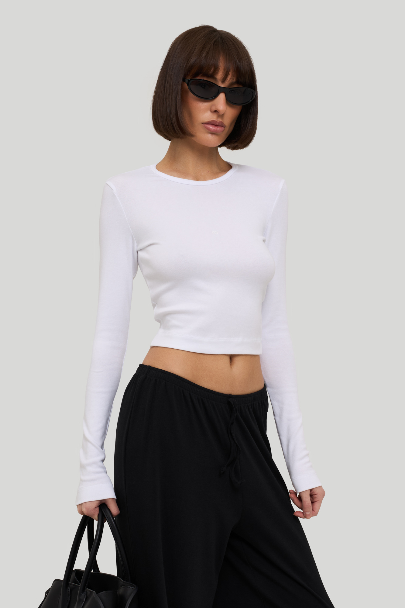 Лонгслив Organic (S/M молочный)
